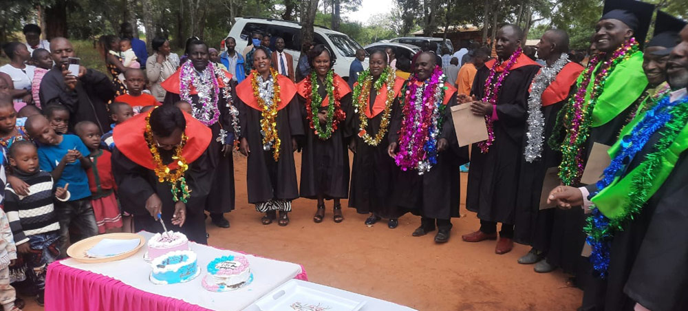 Graduation Ceremony 2023 - On Sunday July 16th 2023 we had another graduation ceremony for 19 graduands from Risen Christ Love Ministry, Jesus Rescue Centre and Gitumbi Church 